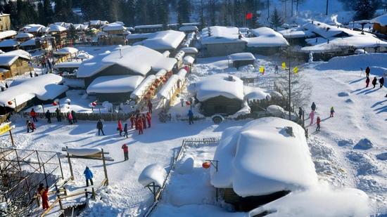 《牡丹江雪乡》取材原景