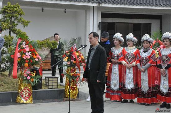 北京炎黄之路文化发展公司董事长黄鹏致辞