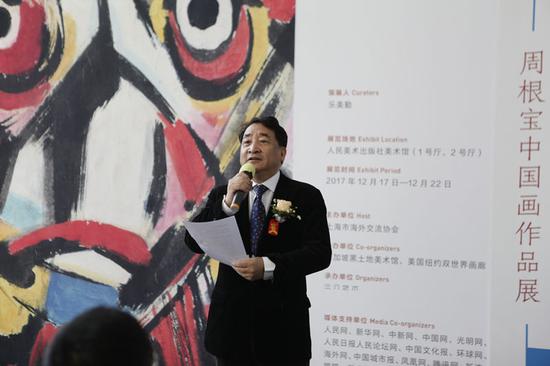 姜昆主持开幕式(摄影:宋义东)