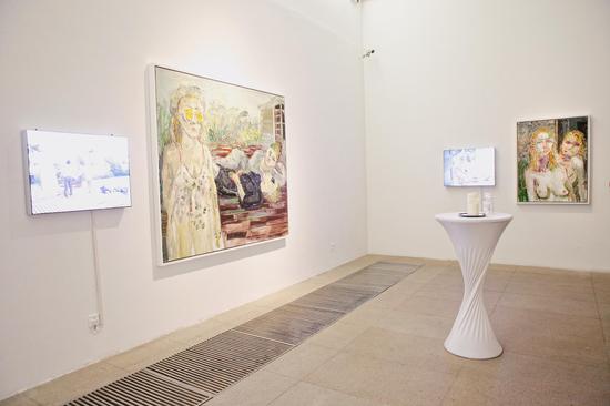 艺术之夜张旭东作品分享会活动现场图二