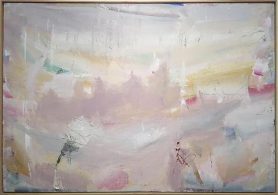 徐赫，《空山》，193x136cm，布面油画，2016