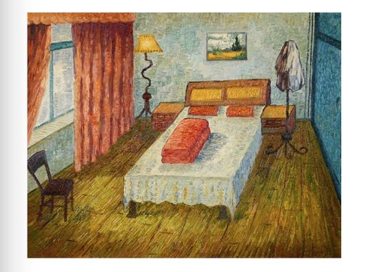 郝振瀚Hao Zhenhan，画工的卧室Painter's Bedroom，布面油画Oil on Canvas，91 x 71.5cm，2013