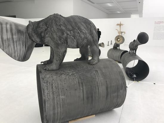 雕塑四十年·第一回展（2008-2017）展览现场