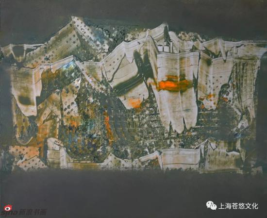 《印度之行系列》布面油画 100x70cm