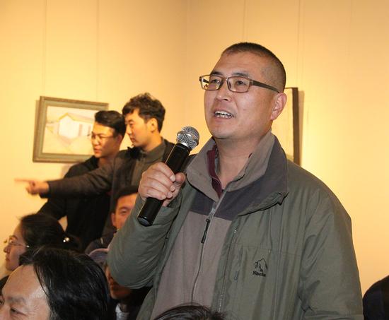 参展画家陈红举讲述写生创作心得