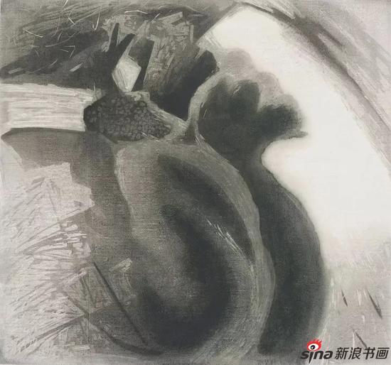 刘波（小）《树之梦》 铜版 60×100cm 2017