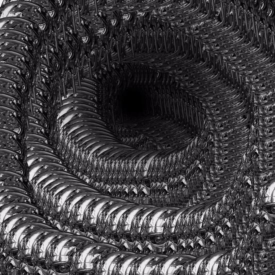 周松 《弦的蠕动No.6》 3D数码喷绘 2016
