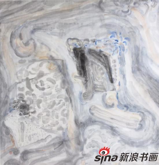 丘宁丨流变 68×68cm