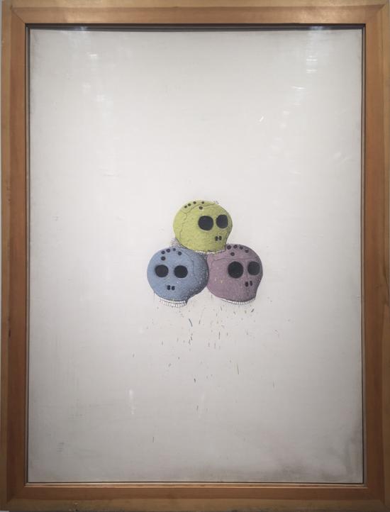 季大纯，《 九阴白骨爪》，168×128cm，布面油画，2007