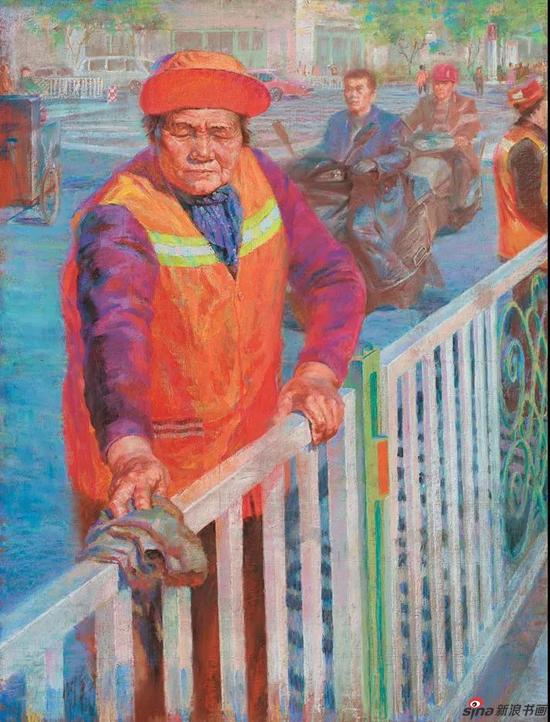 史晓婷[江苏] 城市美容师 105×80cm