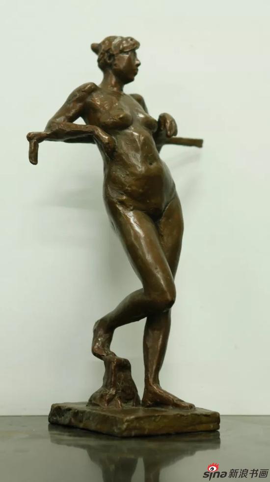 朱智伟 《人体速塑》 铸铜 30×15×18cm 2017