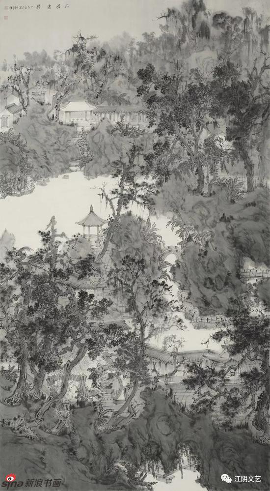 《山园清穆》 180X95CM 2014