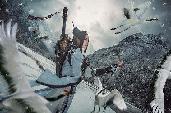 作品名称:《魔兽世界》奥蕾莉亚.风行者