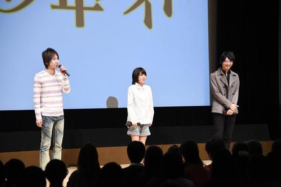 绿川光参加《少年女仆》《我是坂本》上映会