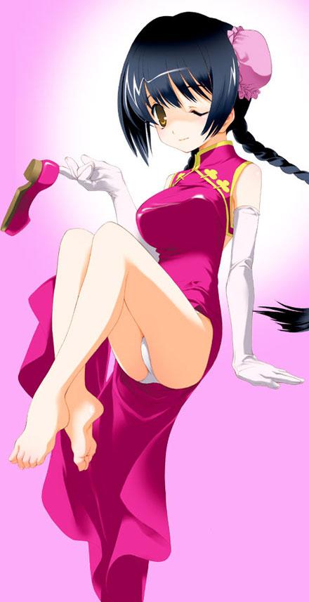 二次元美足少女福利图