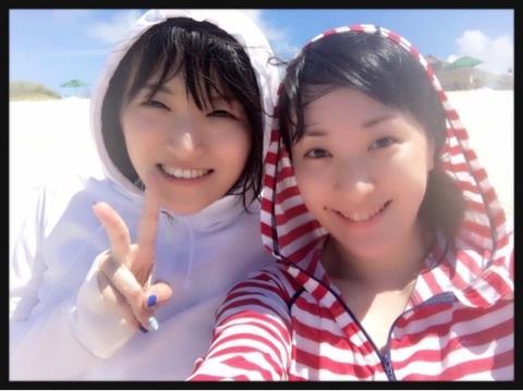 肤白貌美大长腿!声优植田佳奈晒比基尼照片