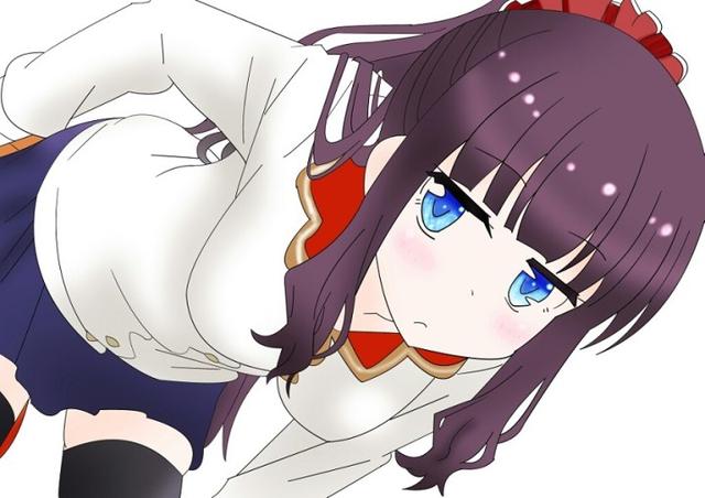 网友脑补《NEW GAME!》日富美与同名胖老头的关系……