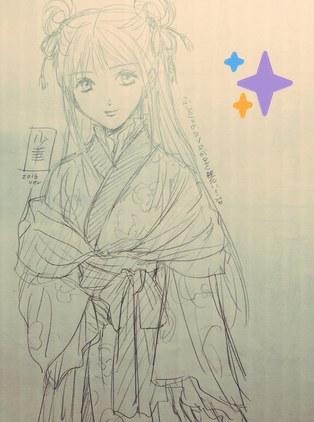 美朱小唯更百合!渡濑悠宇重绘《不思议游戏》角色图