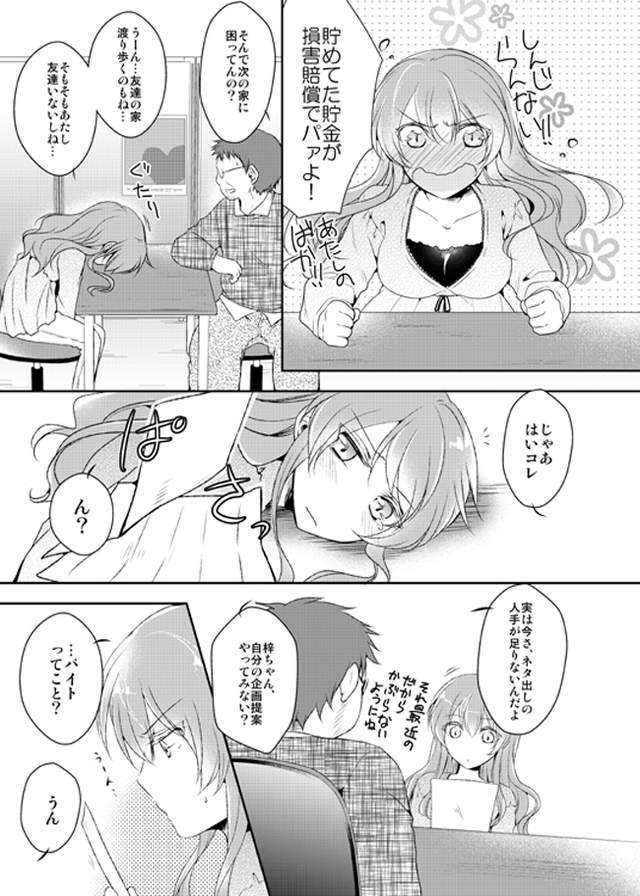 奇妙恋爱故事《AV女优与AV男优的同居生活》做爱就要顺便赚钱…… - 图片2