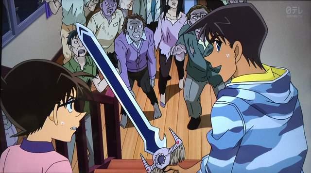 魔王剑砍僵尸《剑勇传说》乱入《名侦探柯南》