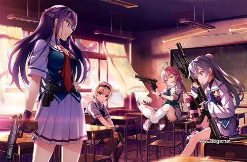 全年龄要上 Steam？FrontWing 新企划为灰色系列新游戏《灰色 Phantom Trigger》
