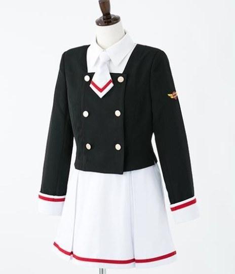 穿上小樱的校服去上学!《魔卡少女樱》友枝冬季校服实体化