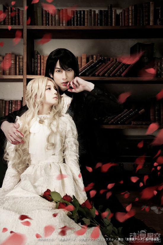 《黑蔷薇爱丽丝》舞台剧角色视觉图公开 石黑英雄主演