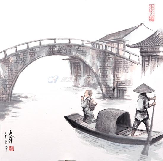 禅画小表情和尚智障障笨蛋蛋表情图上线1一个月破50万下载量!图片