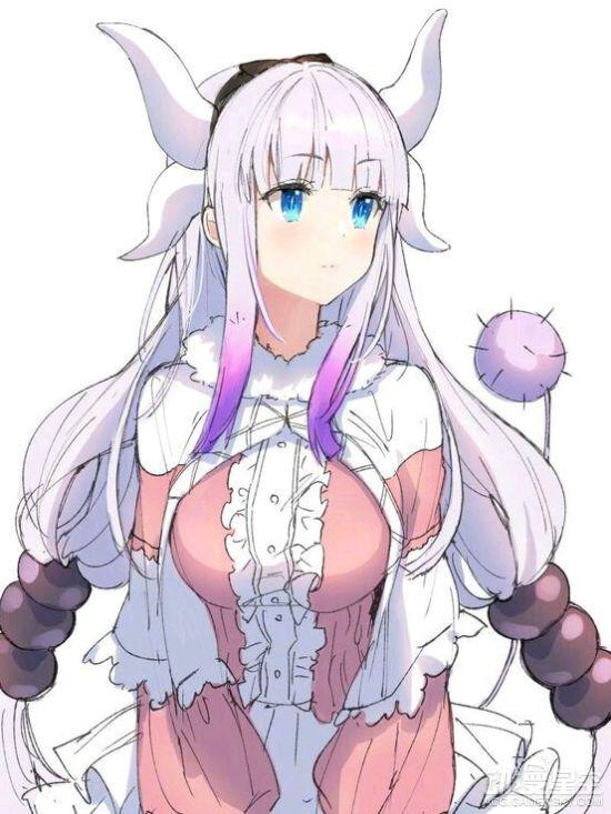 萌龙康娜长大后竟成银发精灵妹子 这脑洞真不得了