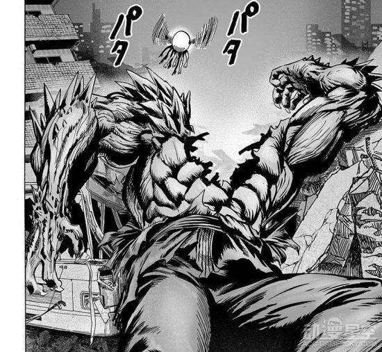 《一拳漫画》老师120话:琦玉主角又被King血虐真爱读者绝壁和漫画超人图片