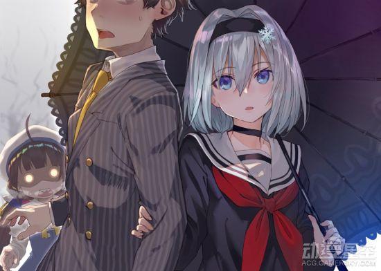 年轻的女性棋士空银子(右)
