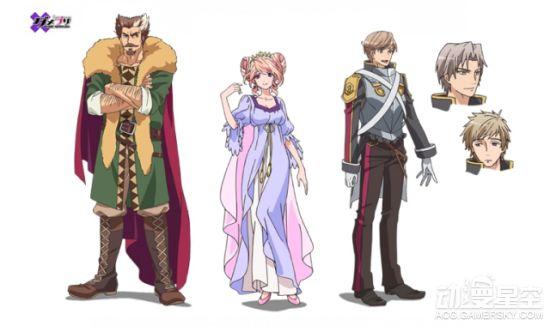 2018年1月新番《废柴王子（DAME×PRINCE）》先行图：