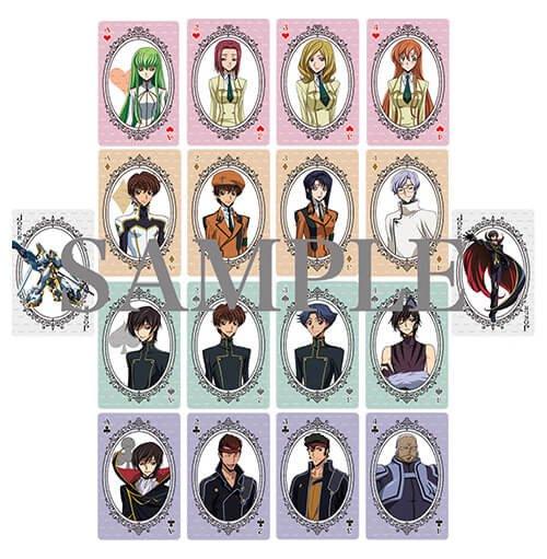 角色扑克牌!叛逆的鲁鲁修第3周观影特典