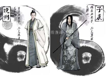 漫画《影》的主要角色