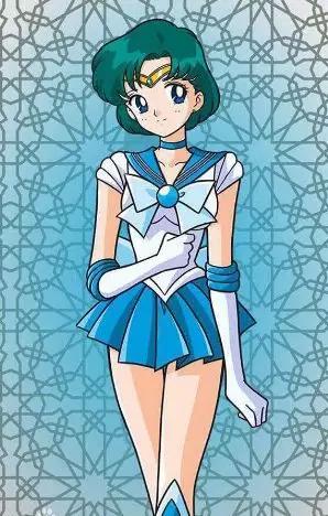 小可就是《美少女战士》中的水野亚美