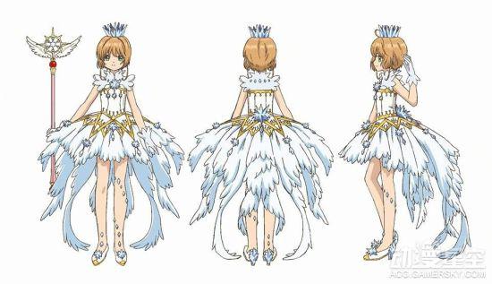 推特网友自制《魔卡少女樱》天使连衣裙 还原