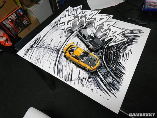 日本网友用模型还原《头文字D》漫画 简直一模一样-TopACG