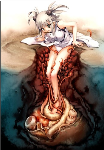 胸部画法的一迅社在本月正式开卖最新的绘画教程《触手的描绘方法》