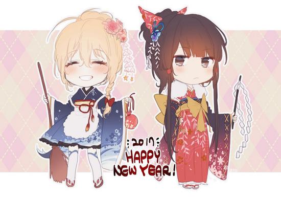 【动漫美图】 2017贺岁图