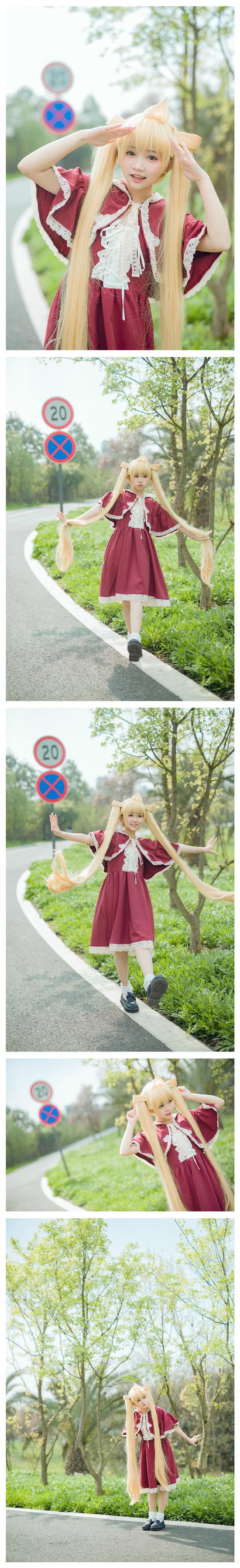 春日郊游虫娘!大角虫两周年coser美图欣赏