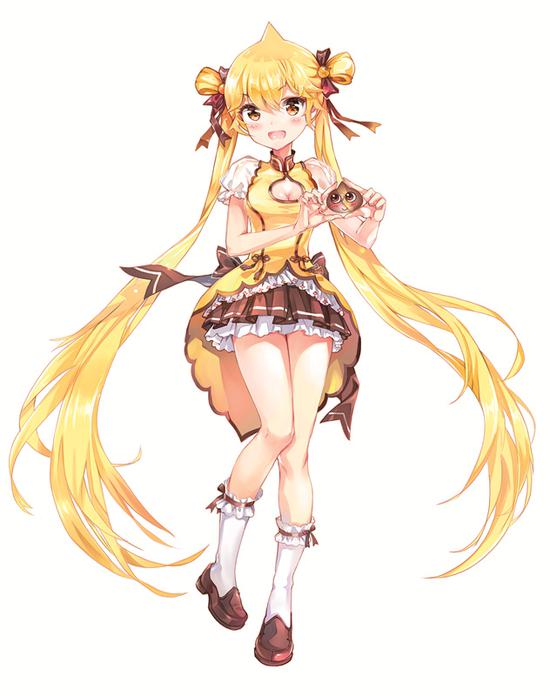 “大角虫漫画”APP看板娘“虫娘”