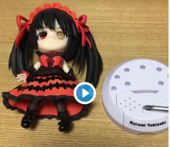 娇喘不一样!等了两年的有声版狂三手办爆出大