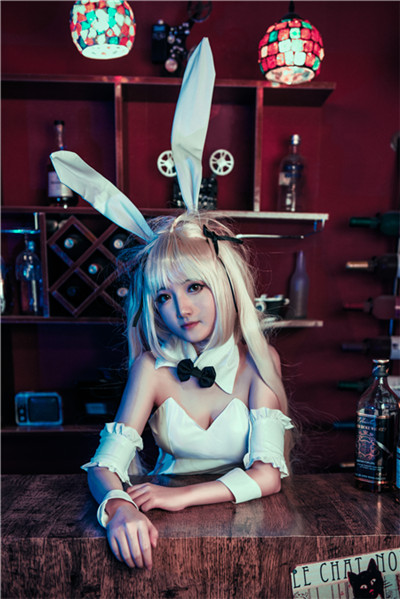 【cosplay美图】《缘之空》穹妹兔女郎