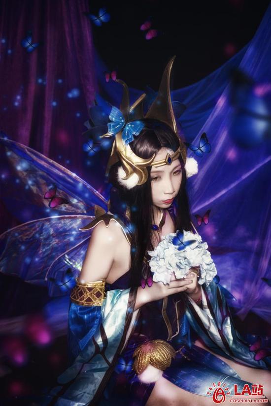 【cosplay美图】《王者荣耀》貂蝉蝴蝶梦
