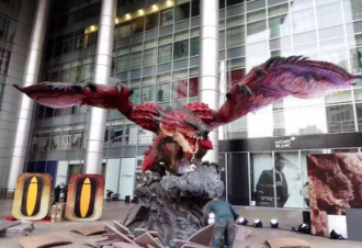 中国国际动漫节惊现“变形巨兽”