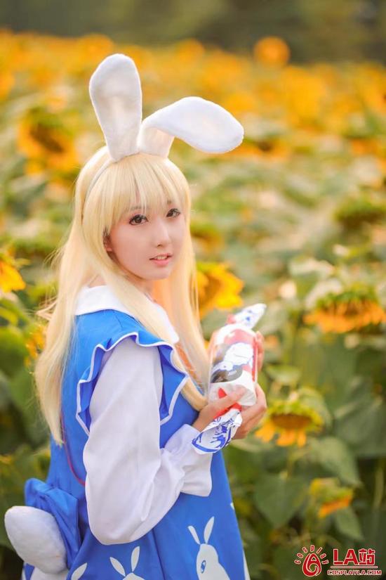 【cosplay美图】大白兔奶糖拟人