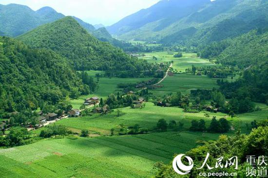 丰都太平坝乡。