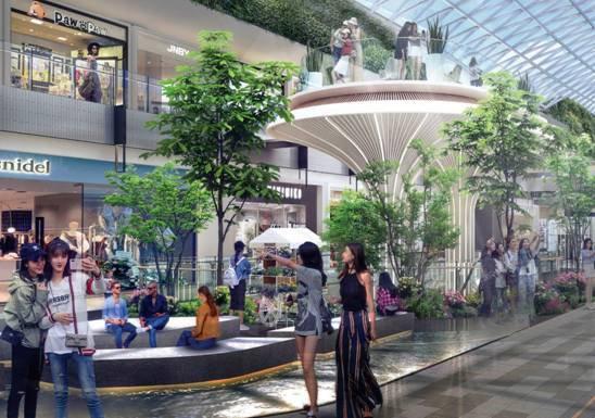 龙湖重庆礼嘉天街效果图从物理落位到精神定位,建筑规划到空间设计,从