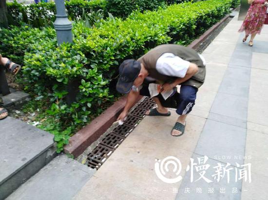 路边排水沟边的烟头,杨师傅也不会漏过。