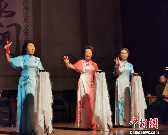 图为四川清音表演。 刘贤 摄